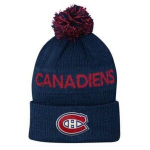 BRAND NEW unisex NHL fanatics montreal canadiens winter snow pom toque beanie